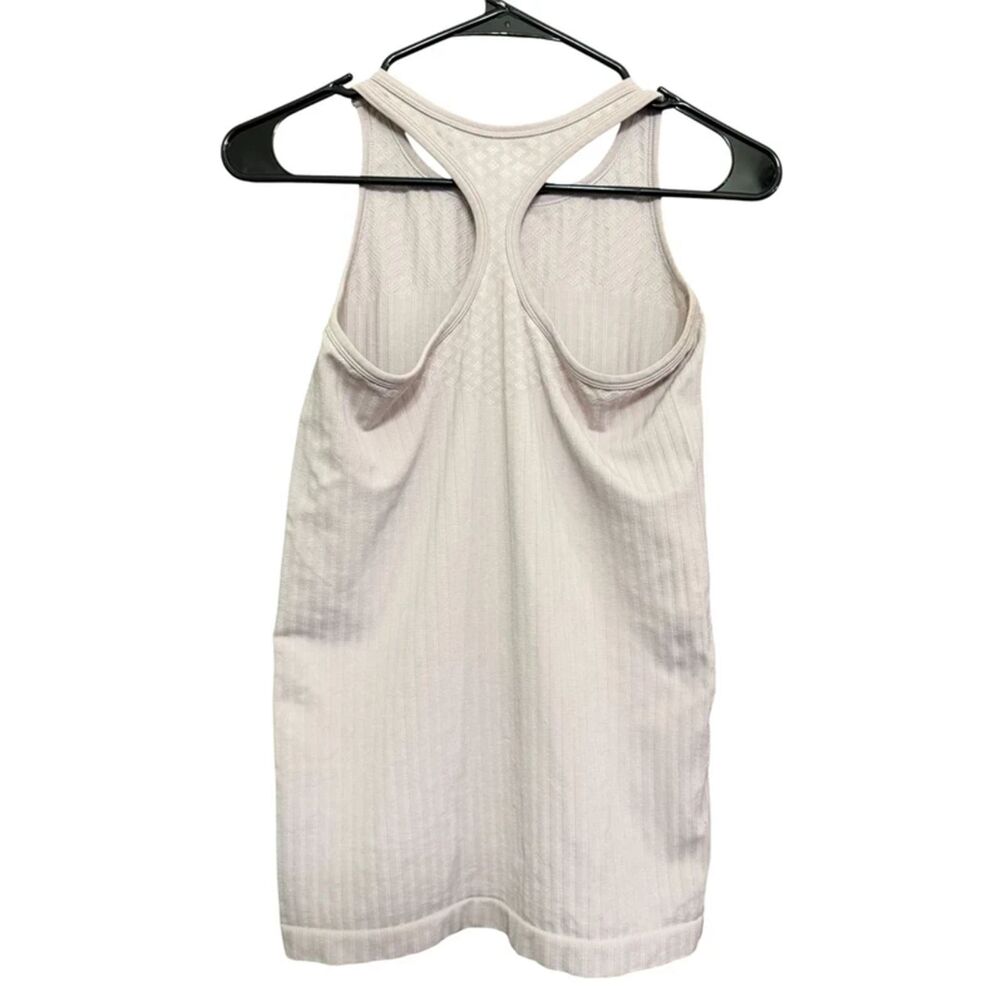 Athleta Lavender Ribbed Racerback Tank - Size Small - Picture 3 of 3